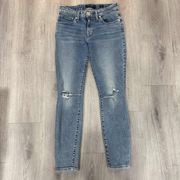 Lucky Brand Jeans Women's SZ 0/25 Lolita Skinny Ankle Low Rise Stretch Denim - Picture 1 of 8